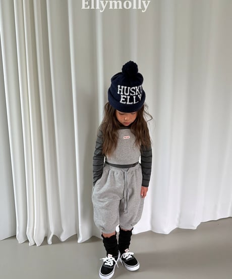 42[予約]ELLYMOLLY bubble capri jogger pants