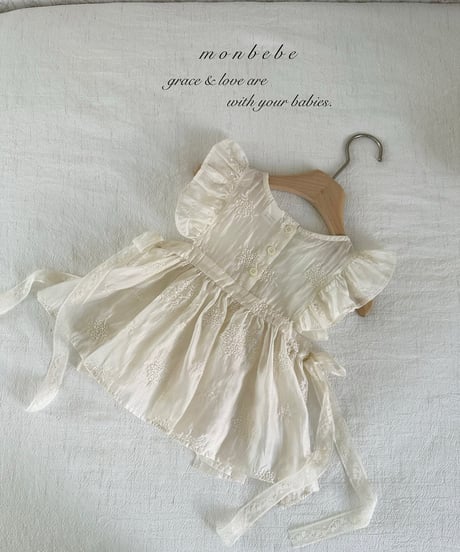 37[予約]monbebe lily layered ops(baby)