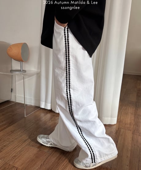 60[予約]matilda&lee flower line pants