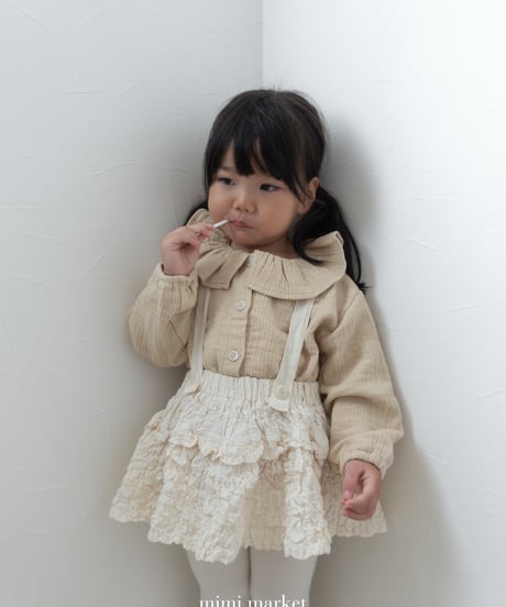 19[予約]mimi market outback frill shirt