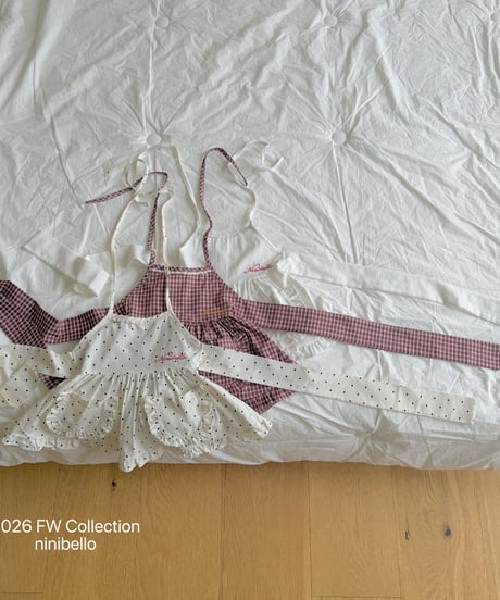 441[予約]ninibello hazel apron ops