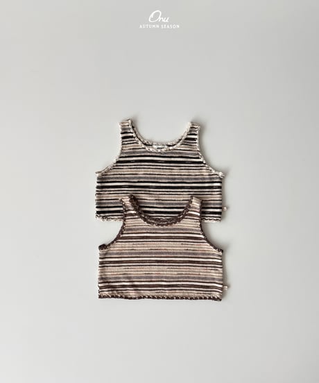 37[予約]onu knit vest