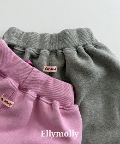42[予約]ELLYMOLLY bubble capri jogger pants
