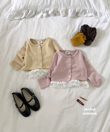 34[予約]second moment smoothie cardigan set