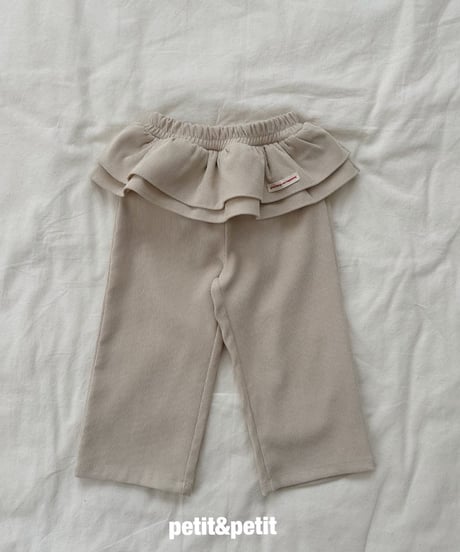 31[予約]petit&petit cancan corduroy pants