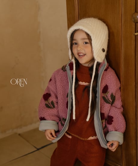 32[予約]OREN flip knit brimmed beanie
