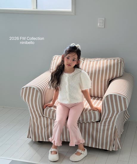37[予約]ninibello kishi bootcut leggings