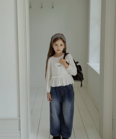 4[予約]momoann wrinkle denim