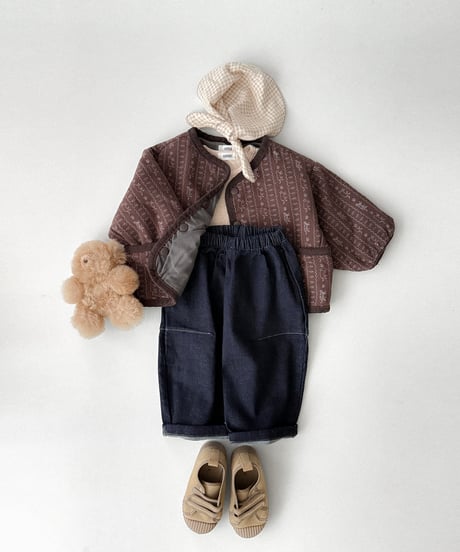 29[予約]onu picture quilted jumper
