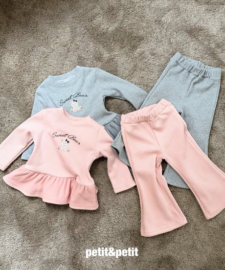 42[予約]petit&petit sweet bear cancan t