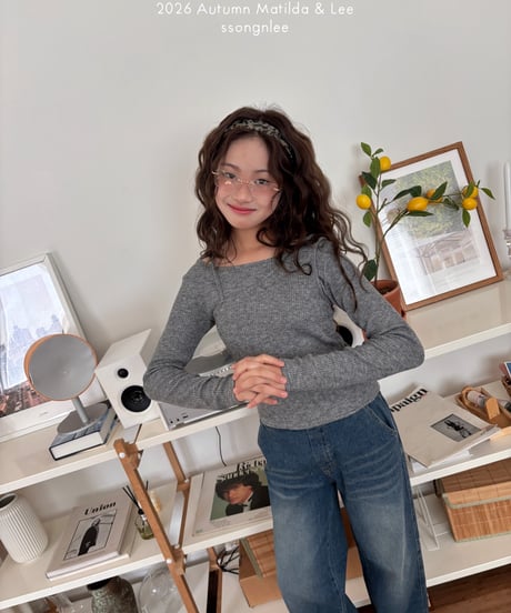 5[予約]matilda&lee hailey urban rib t