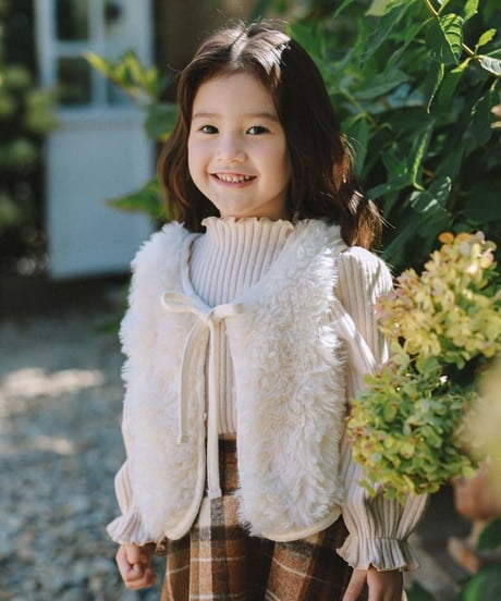 10[予約]mon Atelier lumi fur vest