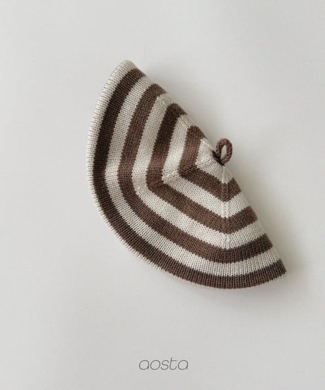 7[予約]Aosta knit cookie beret