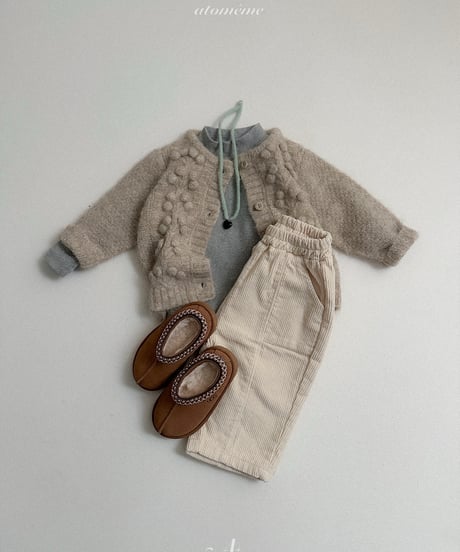 23[予約]atomeme mallang corduroy pants