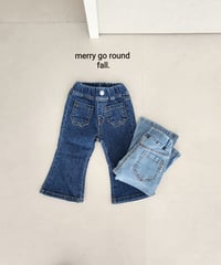 33[予約]merry go round pocket bootcut