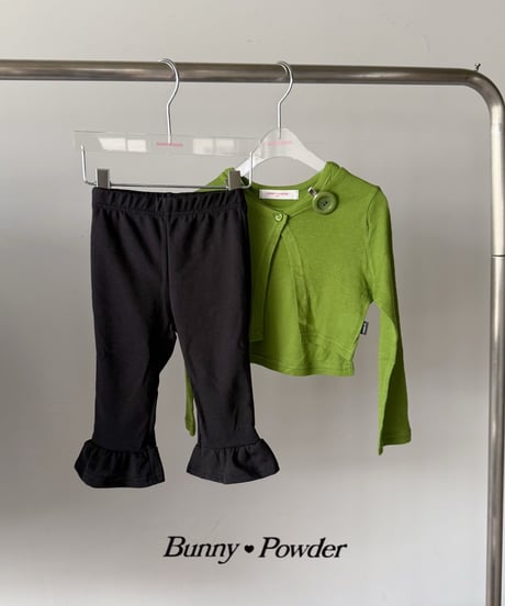 15[予約]bunny powder tencel cardigan