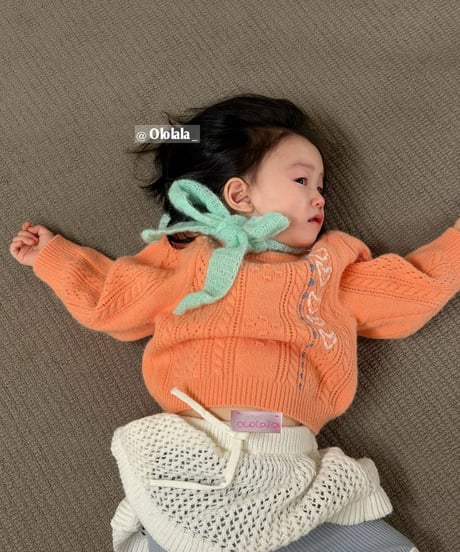 27[予約]ololala love heart knit
