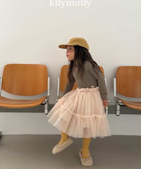 59[予約]ELLYMOLLY solar shasha skirt
