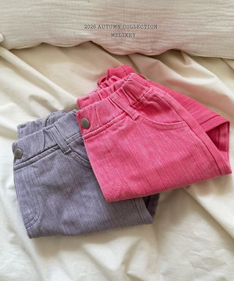 46[予約]melikey leme pig pants