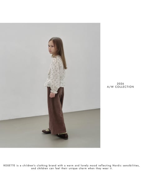 11[予約]ROSETTE la mer blouse(＋junior)