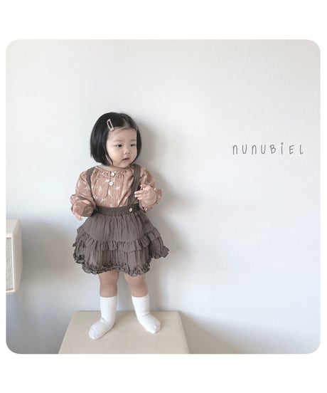 15[予約]nunubiel bebe narcissus blouse