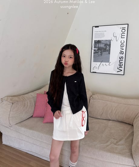 47[予約]matilda&lee daily cotton skirt