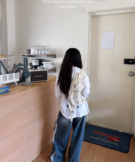 70[予約]matilda&lee track denim pants