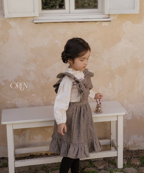 1[予約]OREN sollyeon suspender dress