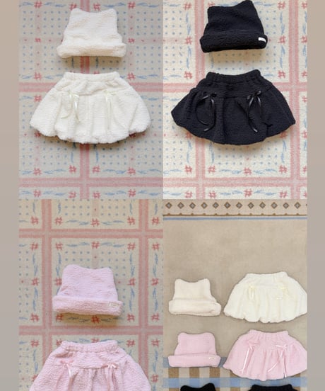 11[予約]bunnytail bunny balloon skirt