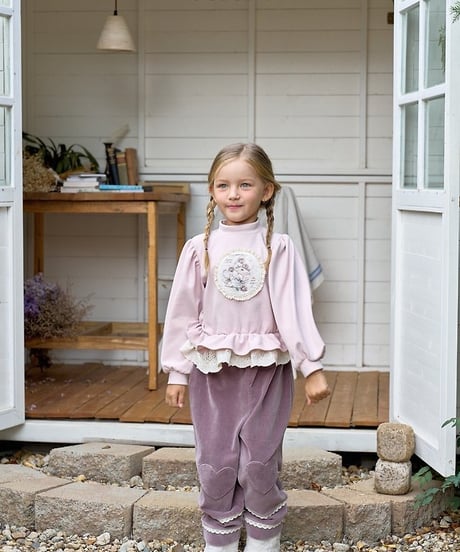 35[予約]marron heart pants(XS-L)