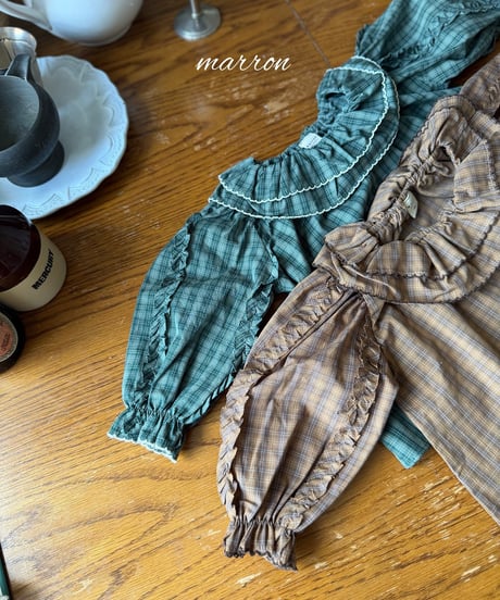 14[予約]marron ellis blouse(XS-L)