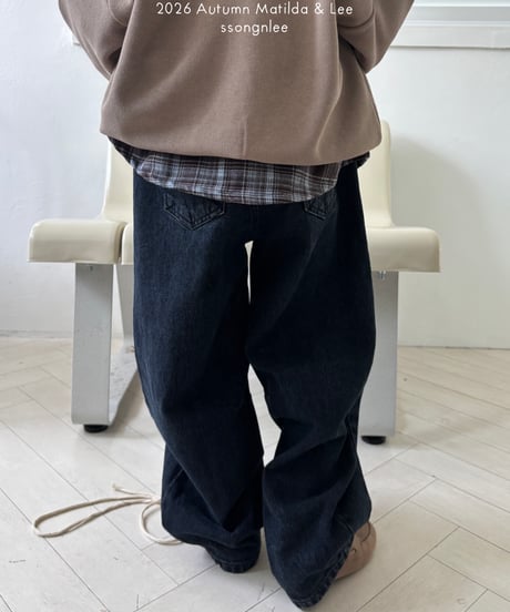 64[予約]matilda&lee side double stripe pants