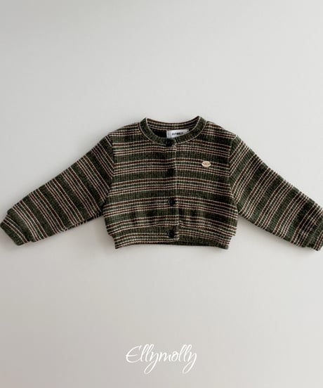 36[予約]ELLYMOLLY hass wool cardigan