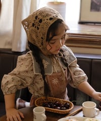 12[予約]OREN rosetta blouse