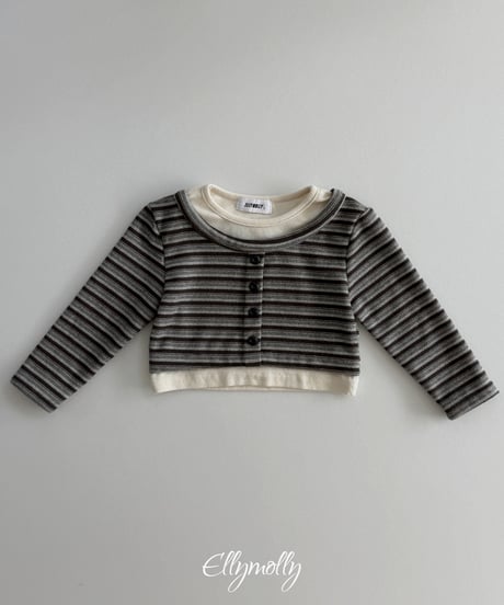 33[予約]ELLYMOLLY latte style top