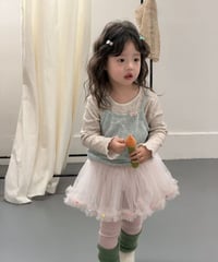 19[予約]aiai cotton candy layered tee set