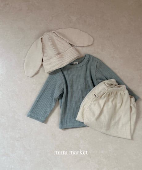 29[予約]mimi market hilton rib tee