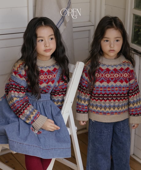 30[予約]OREN adeline multi wool knit