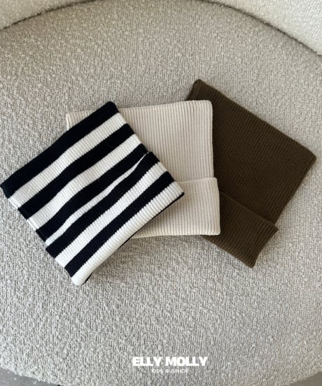114[予約] ELLYMOLLY elly square beanie
