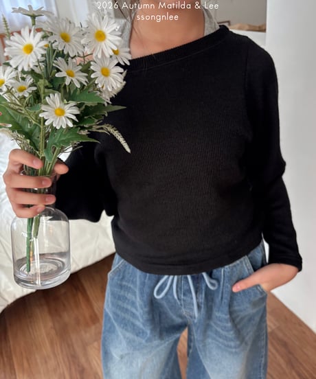 10[予約]matilda&lee knit off shoulder