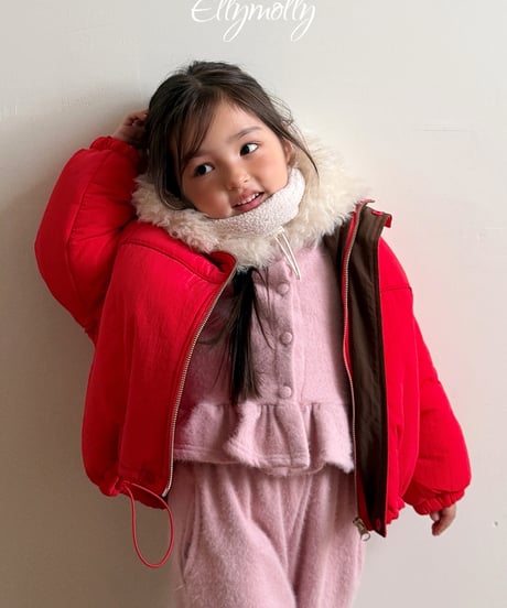 28[予約]ELLYMOLLY snowflake angol reel cardigan