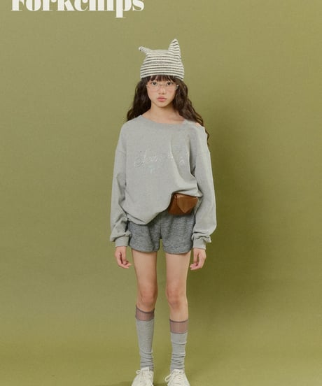 24[予約]FORKCHIPS woolly knit short pants
