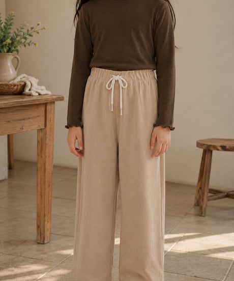 18[予約]mon Atelier string pants