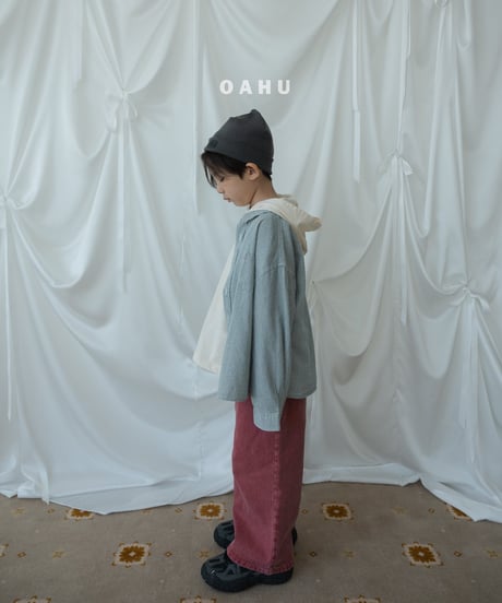 4[予約]oahu part short sleeve hoodie
