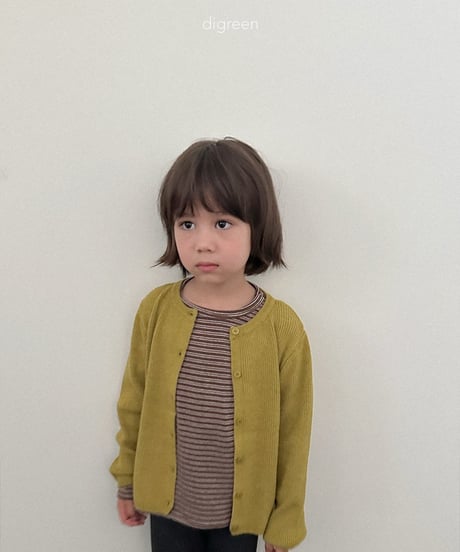 10[予約]digreen olive cardigan