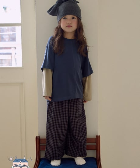 10[予約]Mollybin toffee nut wide pants