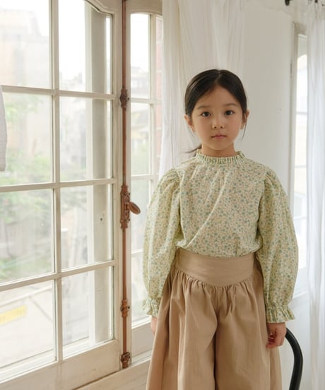 9[予約]mon Atelier daisy blouse