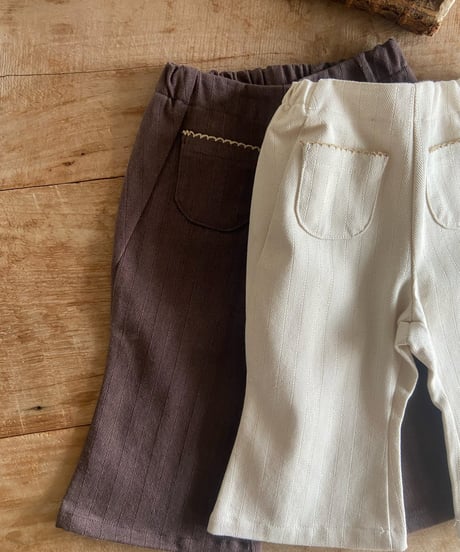 25[予約]anneshirley astri pocket pants
