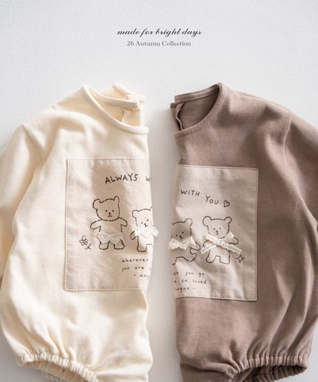 23[予約]anggo bear romper