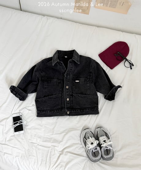 87[予約]matilda&lee washed denim jacket